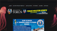 Desktop Screenshot of meduzatorun.pl