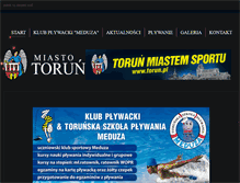 Tablet Screenshot of meduzatorun.pl